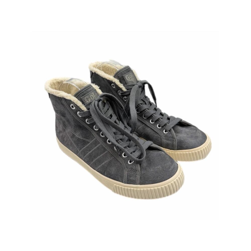 Gola Women's Nordic High Top Gray Fleece Lining Winter Casual Daywear Sneakers